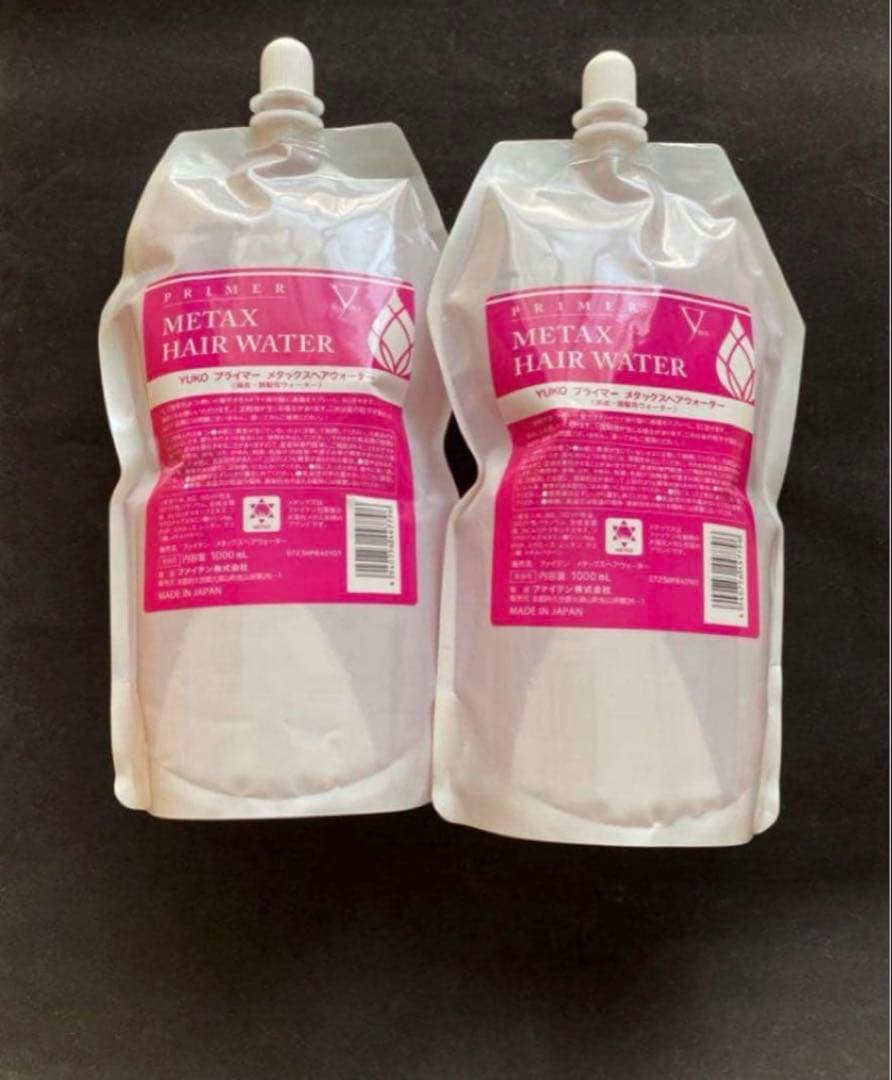 YUKO プライマーメタックスヘアウォーター1000ml×2 - メルカリ