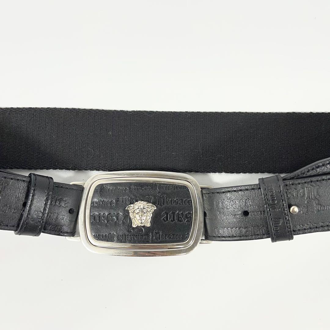 Versace ヴェルサーチ メデューサ レザーベルト - メルカリ