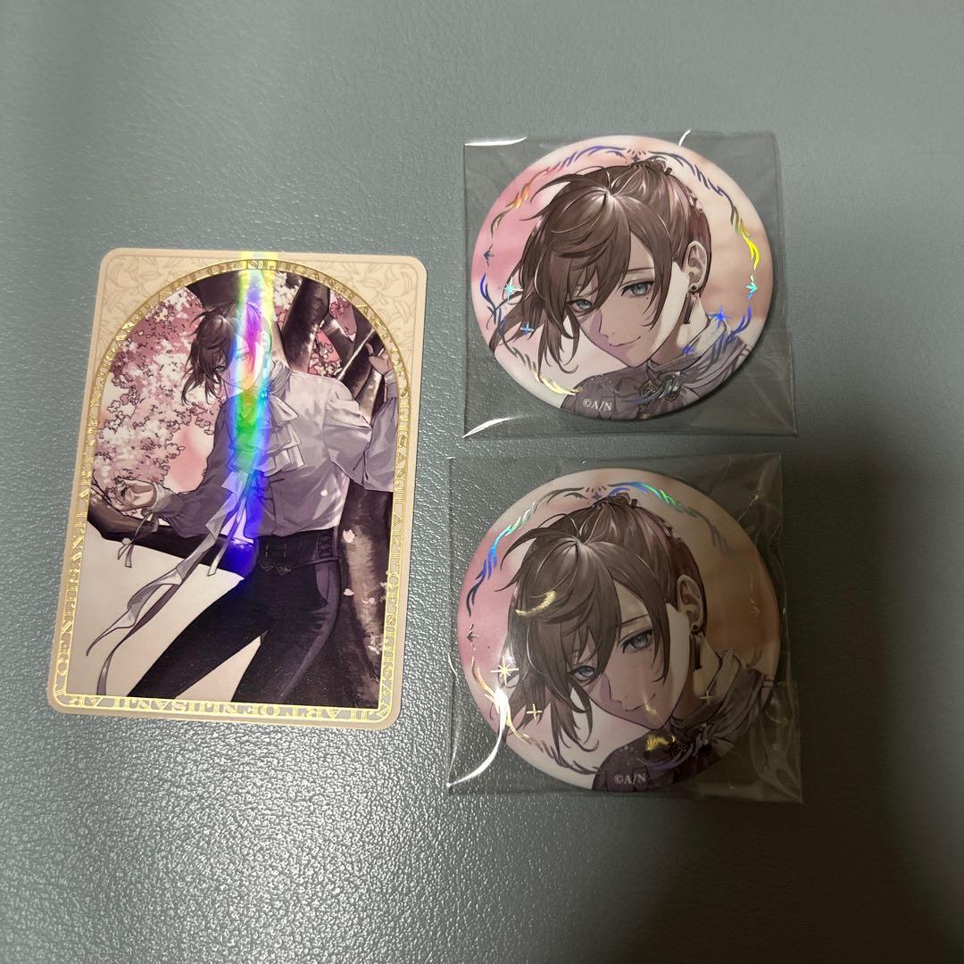ART OF NIJISANJI 叶 缶バッジ ランダムカード - メルカリ