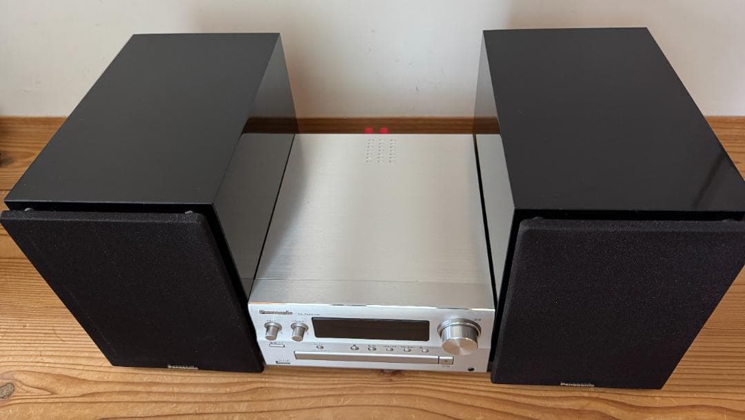 中古 付属品完備！Panasonic ミニコンポ SC-PMX150-S