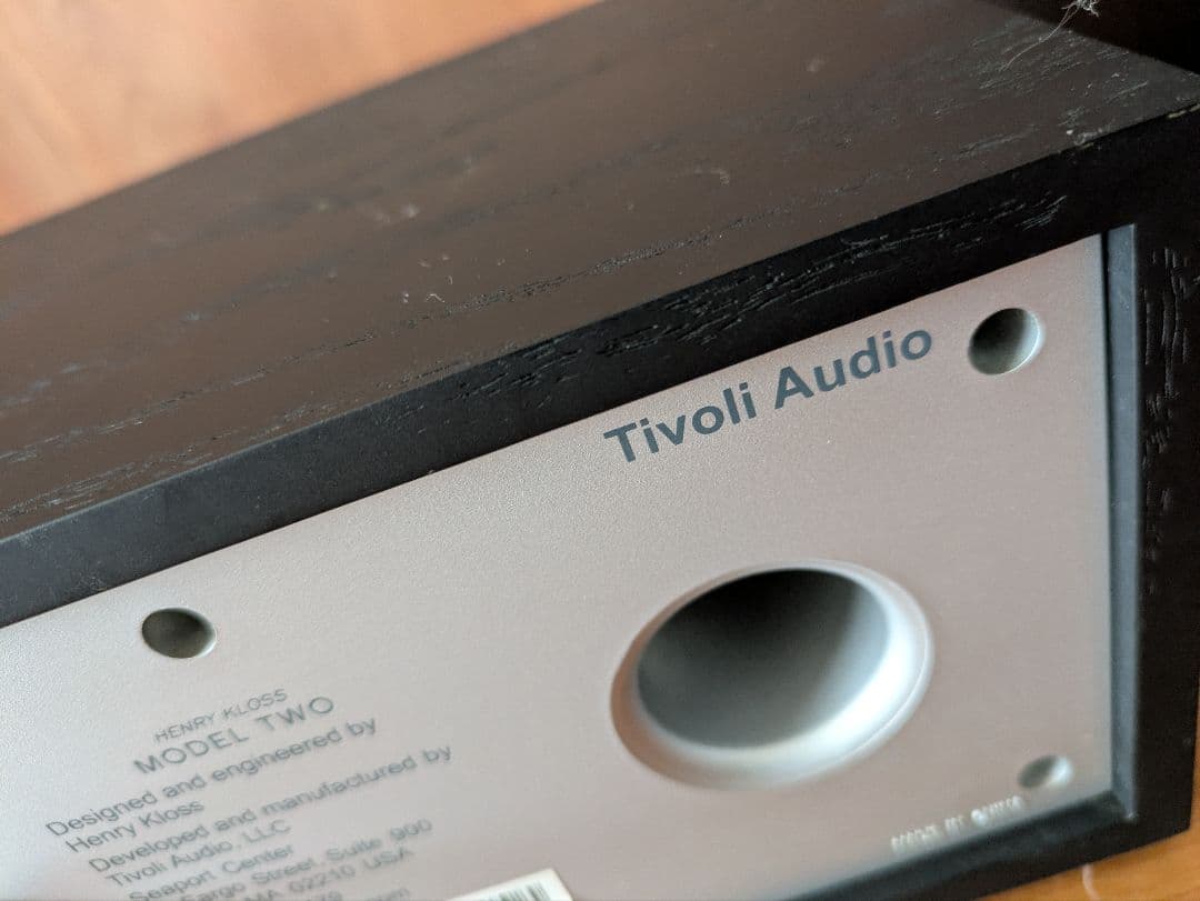 Tivoli Audio Model Twe CD サブウーファー　セット