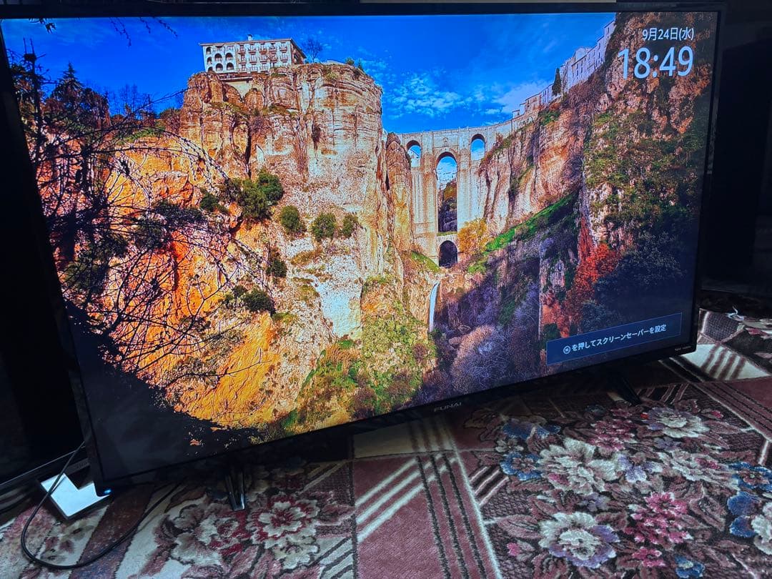 FUNAI 43V 4K HDR 液晶テレビ2020年製 FL-43U3020