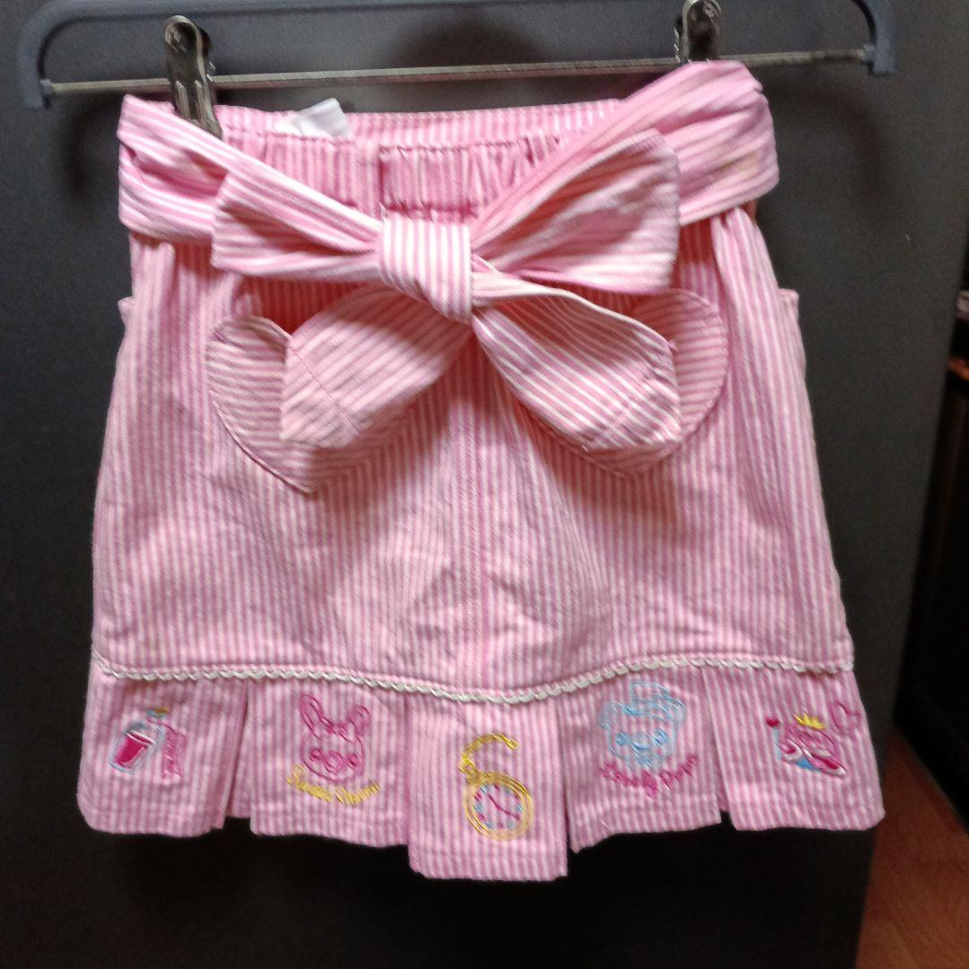 平成レトロ♡メゾピアノ♡みみぽぽエプロンスカート♡希少