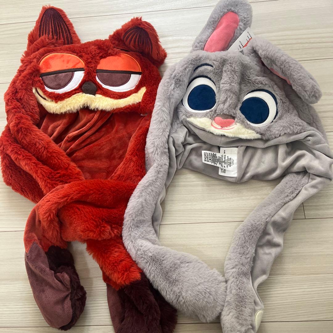 上海ディズニー限定 ズートピア ファンキャップ 耳ピコ ニック