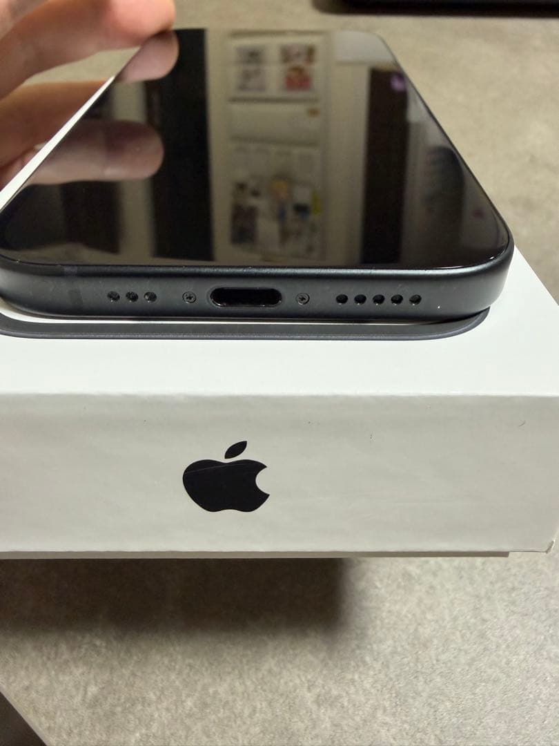 (美品)iphone15 128MB simフリー　ブラック