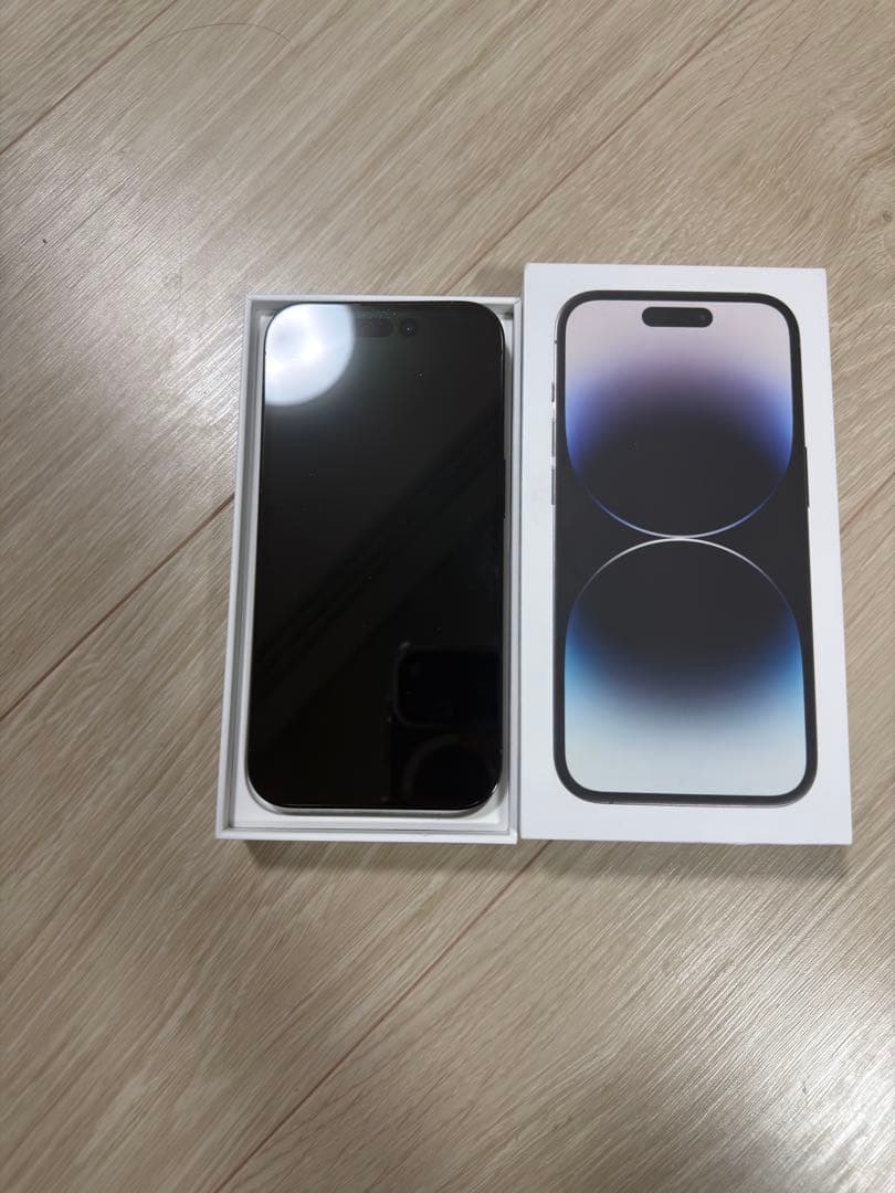 【美品】iPhone 14 Pro 128GB SIMフリー 箱付