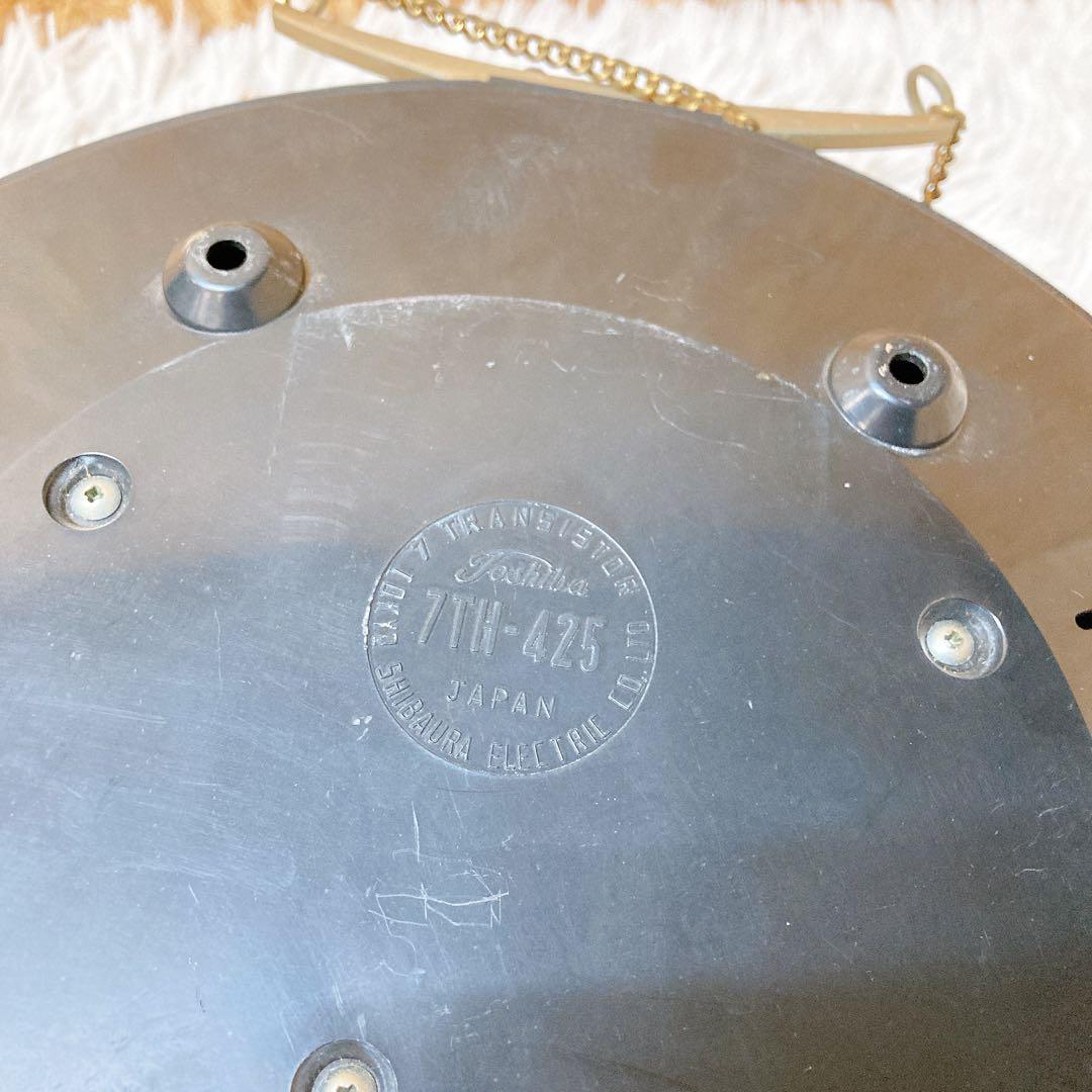 TOSHIBA 東芝　壁掛けラジオ　トランジスタラジオ　7TH-425 レトロ