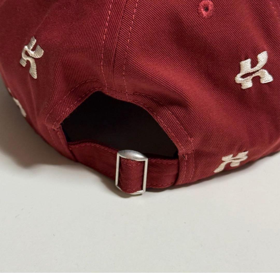 完売品】K logo cap/Kロゴキャップ (レッド)/Knuth Marf - メルカリ