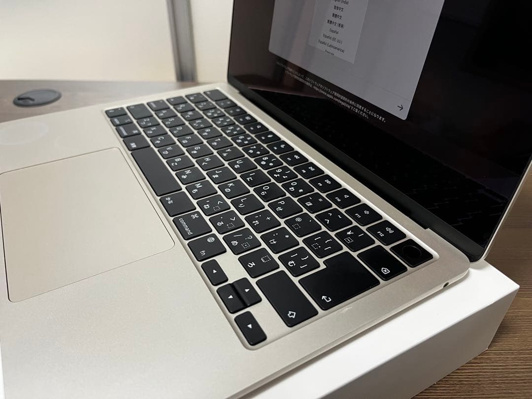 ハイスペック！MacBook air M2 16GB/1TB 大人気スターライト