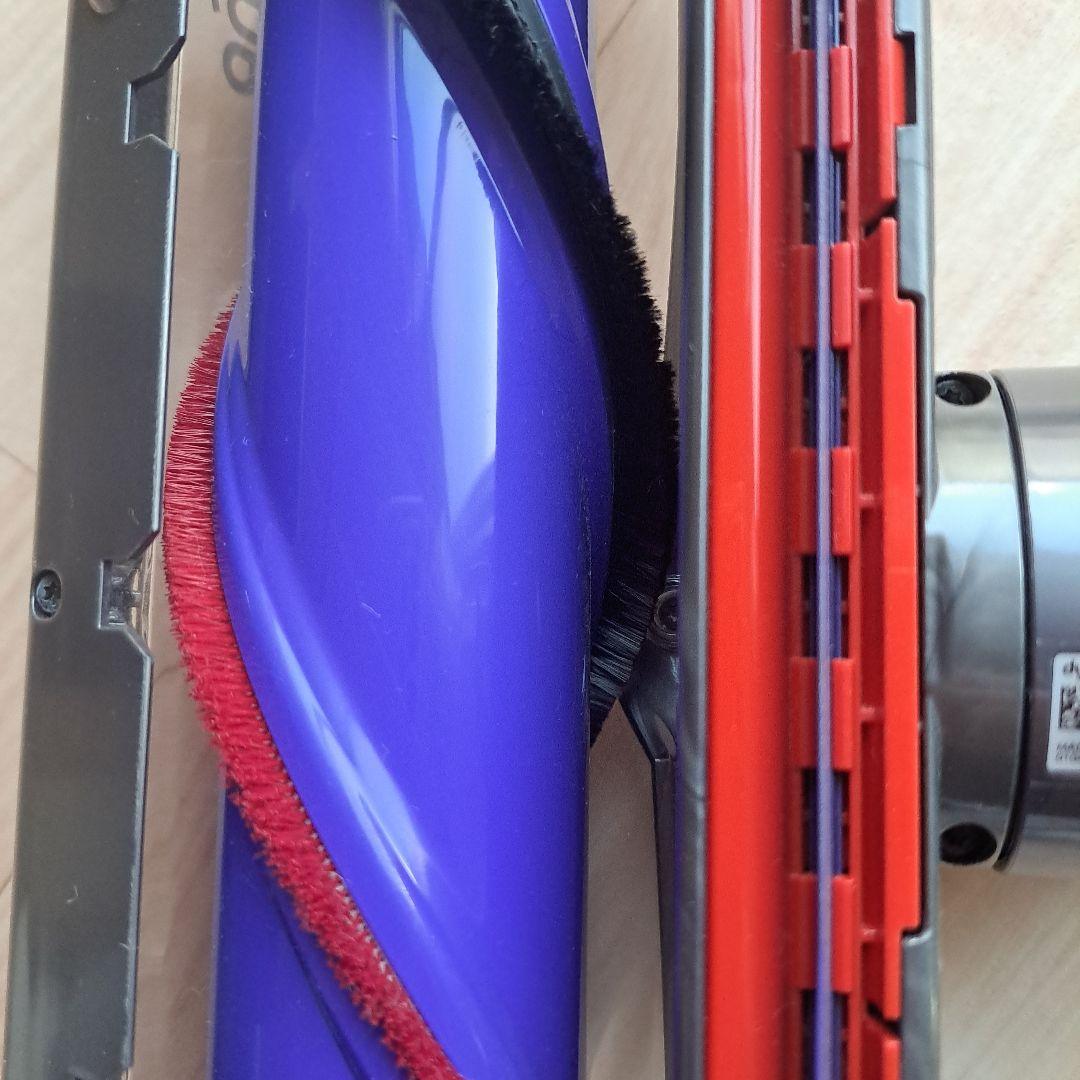 dyson 掃除機ヘッド 回転ブラシ 紫