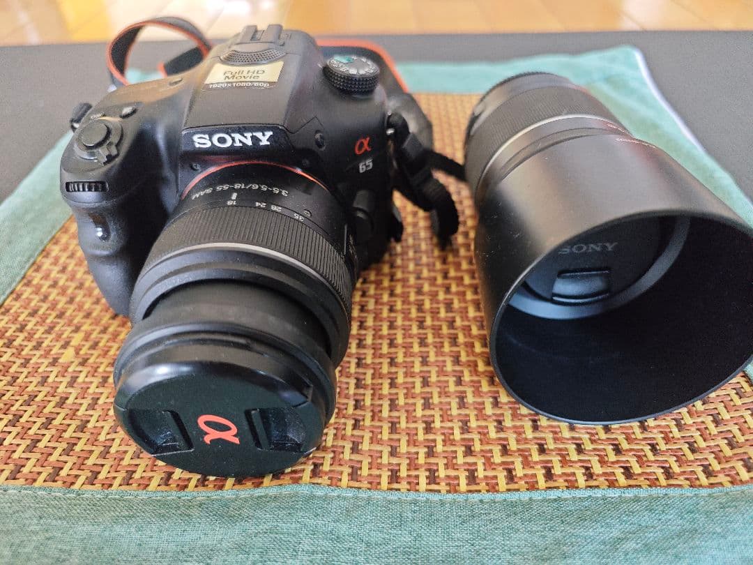 ソニー アルファ A65 デジタル一眼レフカメラセットSLT-A65V SONY
