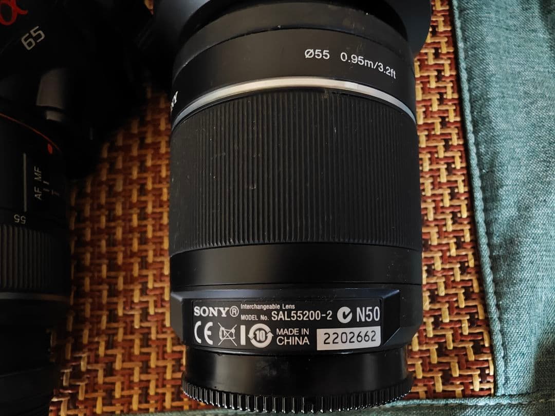 ソニー アルファ A65 デジタル一眼レフカメラセットSLT-A65V SONY