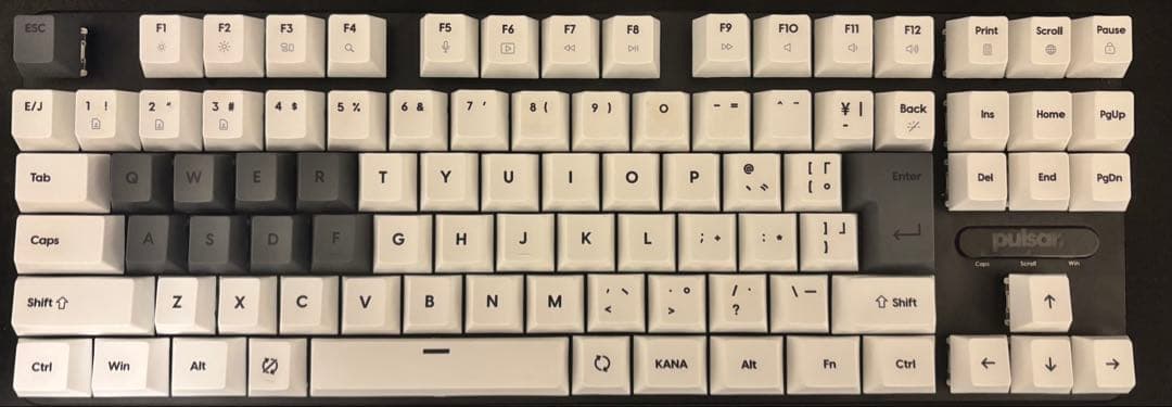 12/13,14限定価格　pulsar pcmk 2he tkl JIS配列