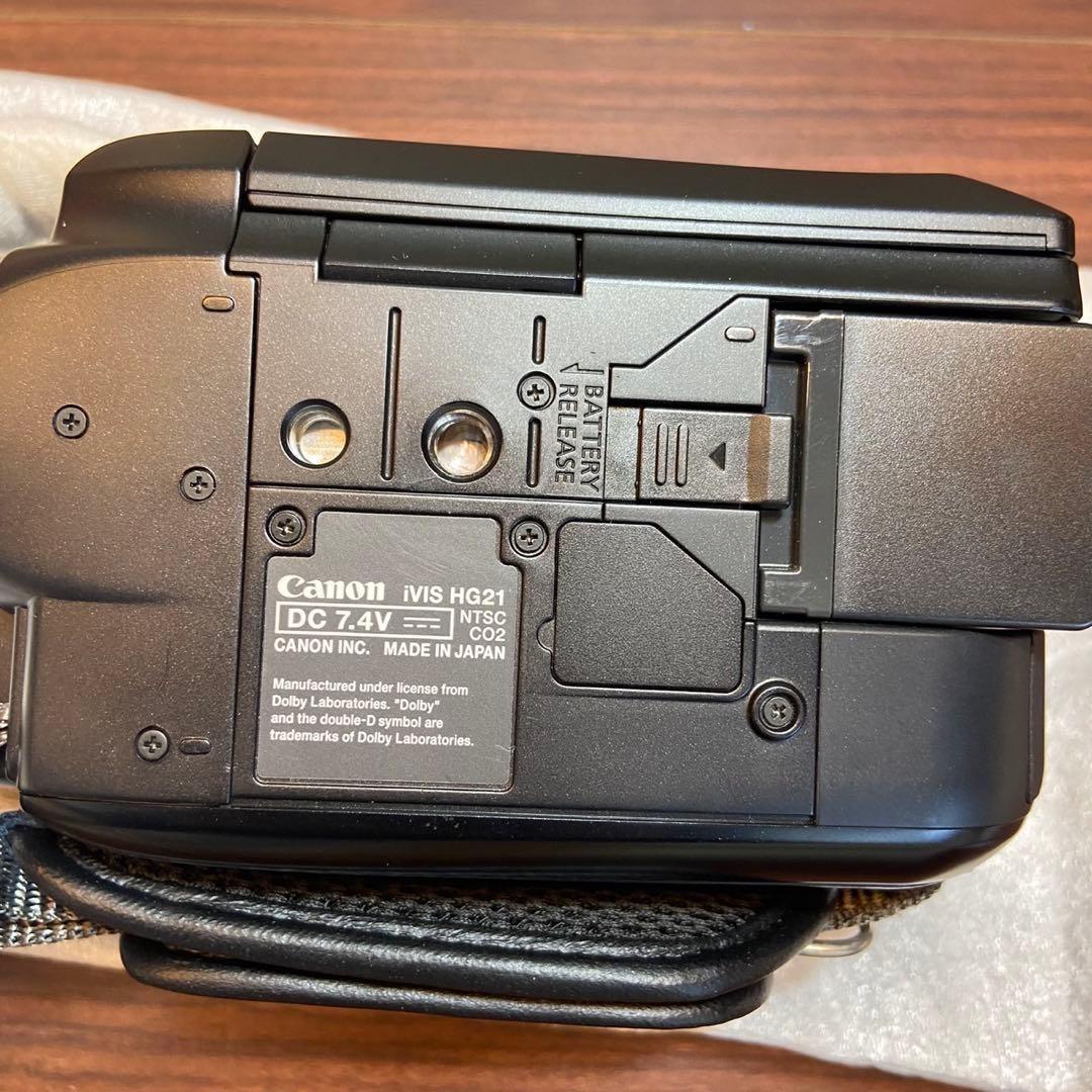 Canon デジタルビデオカメラ iVIS HG21 ほぼ新品 4949 - ビデオカメラ