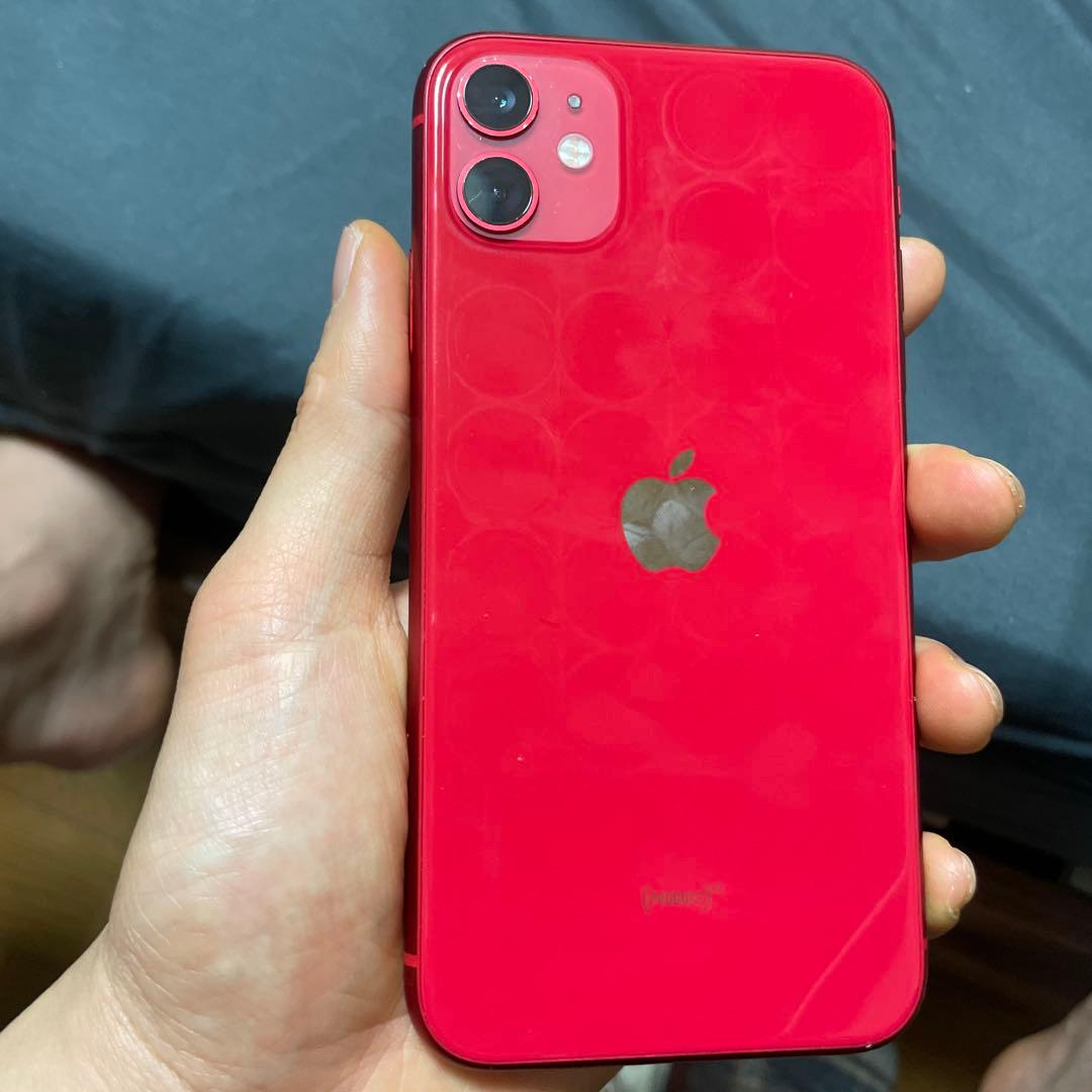 携帯電話本体 iPhone 11 64GB PRODUCT(RED)