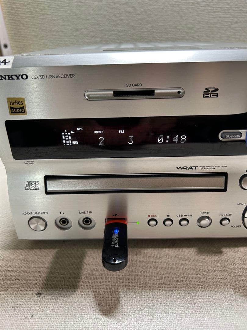 P14整備ONKYO NFR-7TX ハイレゾCD/SD/USB/ レシーバー