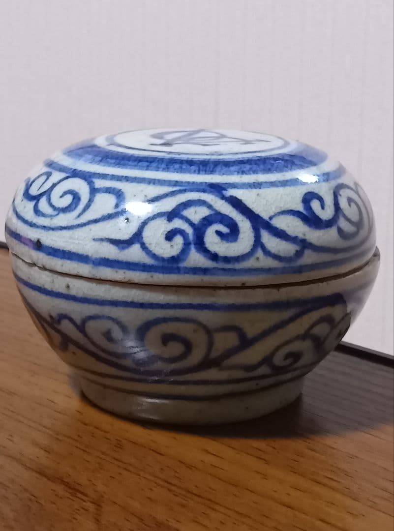 唐草模様 香合 小物入れ - メルカリ