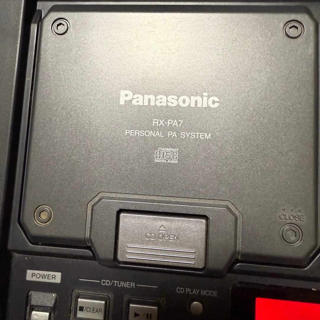ラジオ・コンポ Panasonic RIDDIMVOX RX-PA7