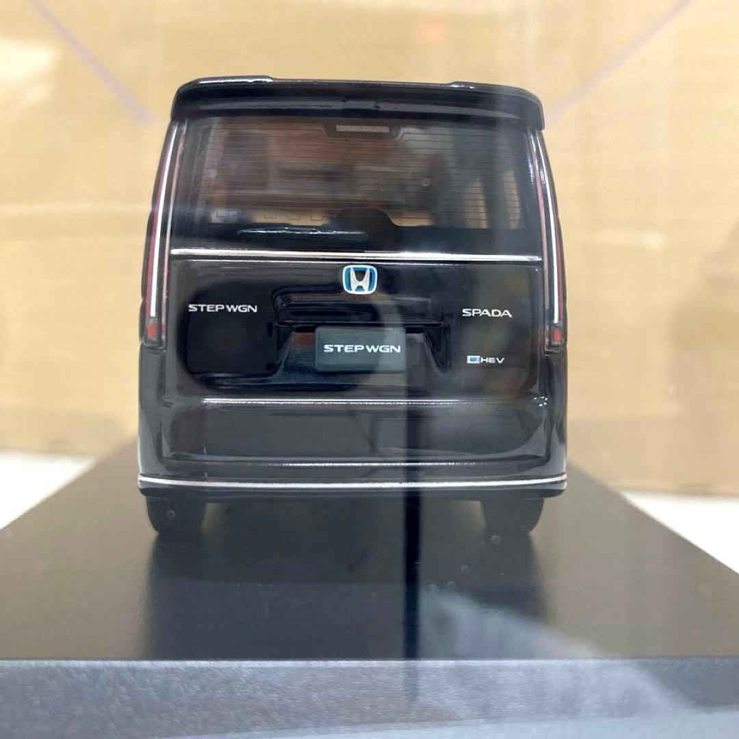 1/43 ステップワゴン スパーダ ミニカー ホンダ STEPWGN rp8 黒 - メルカリ