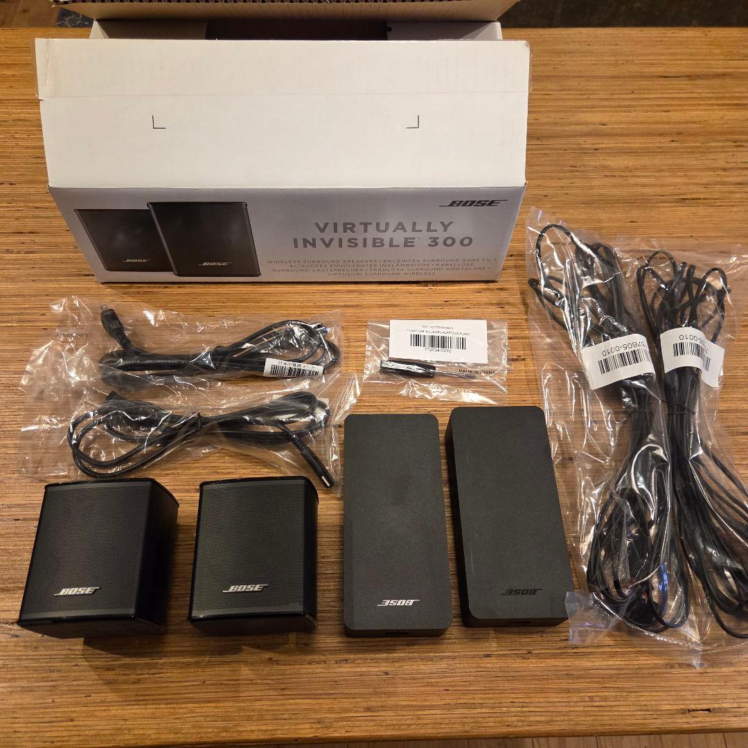 BOSE Virtually Invisible 300／箱・付属品あり - メルカリ