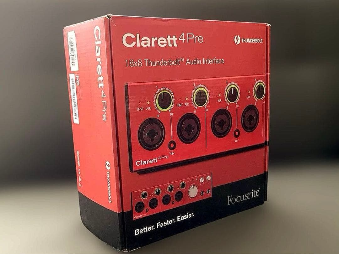 Focusrite Clarett 4 Pre 【訳あり、ジャンク扱い】 - メルカリ