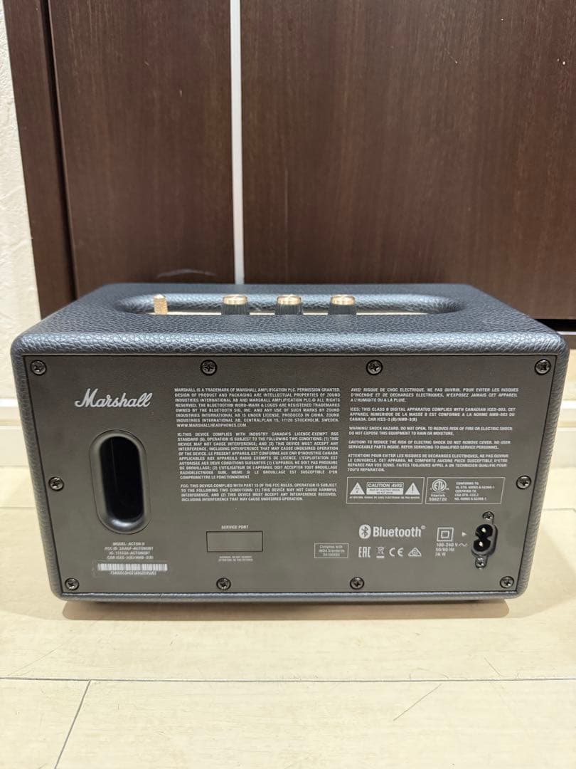 【美品】Marshall acton Ⅱ Bluetoothスピーカー
