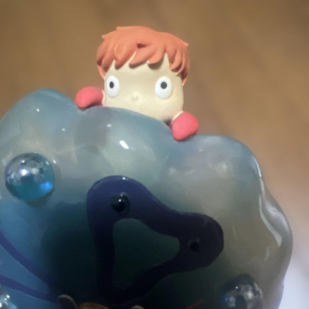 崖の上のポニョ 時計 レア リニューアル前 崖の上のポニョ ポニョの