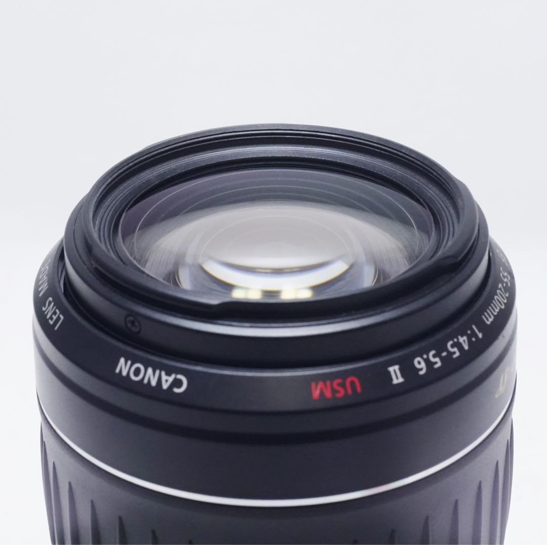 極美品 CANON EF 55-200mm F4.5-5.6 Ⅱ USM