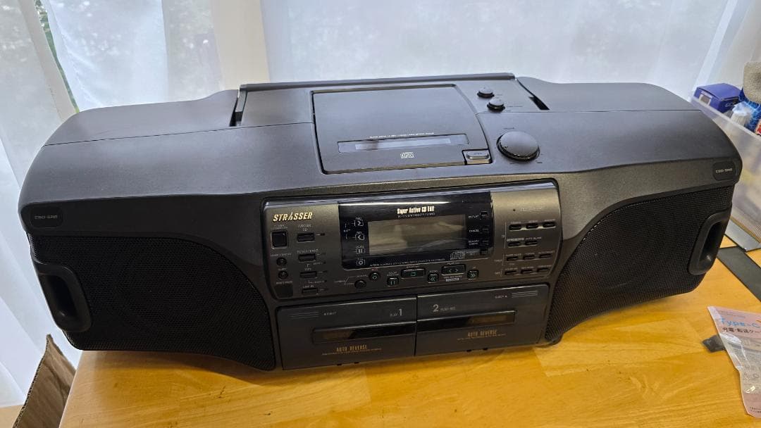 AIWA CSD-SR6改 Bluetooth搭載CDラジカセ 完動美品 166