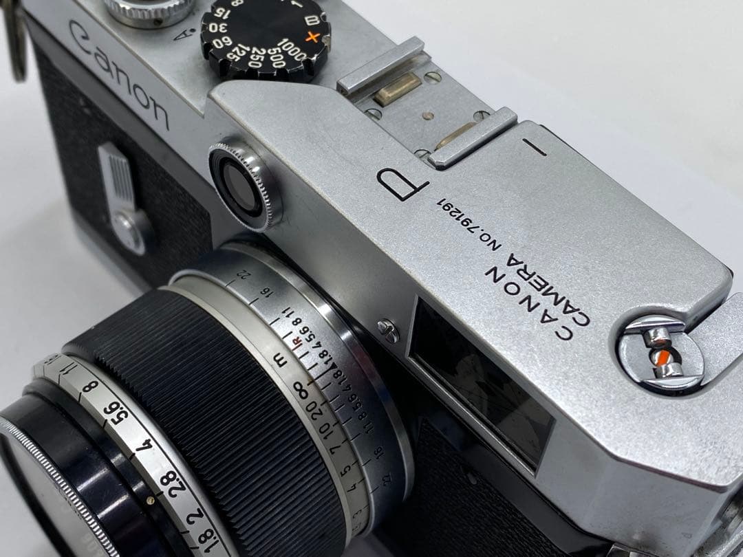 Canon Canon P + 50mm F1.8 レンジファインダーカメラ