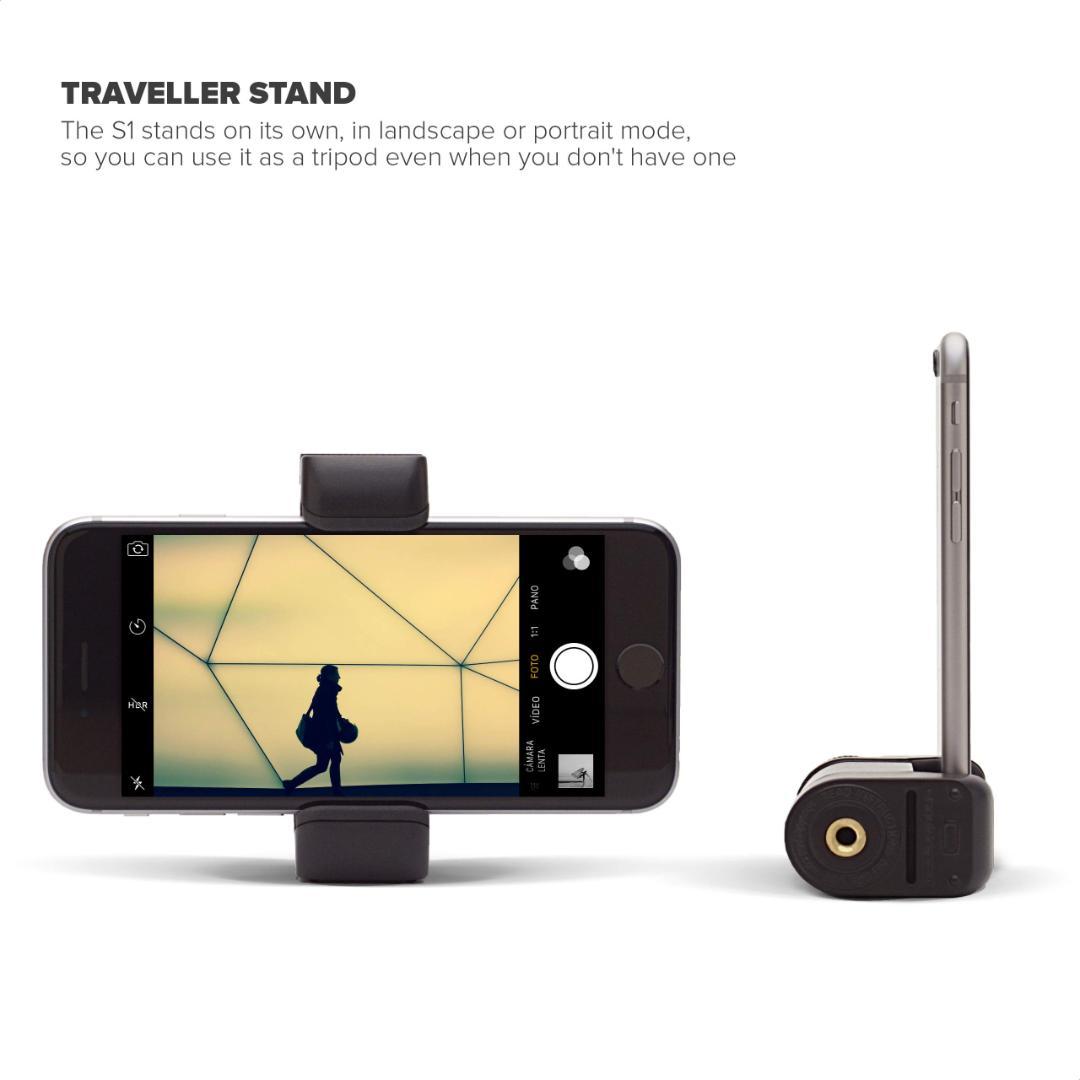 スマートフォンハンドグリップ 3通りの使用法