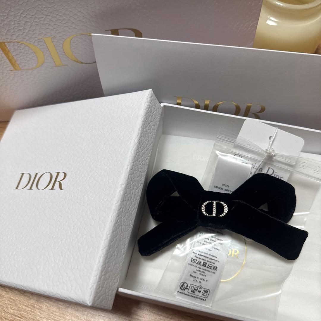 Diorissimo リボンバレッタ　ベルベット Diorissimo リボンバレッタ ディオール ベルベット - メルカリ