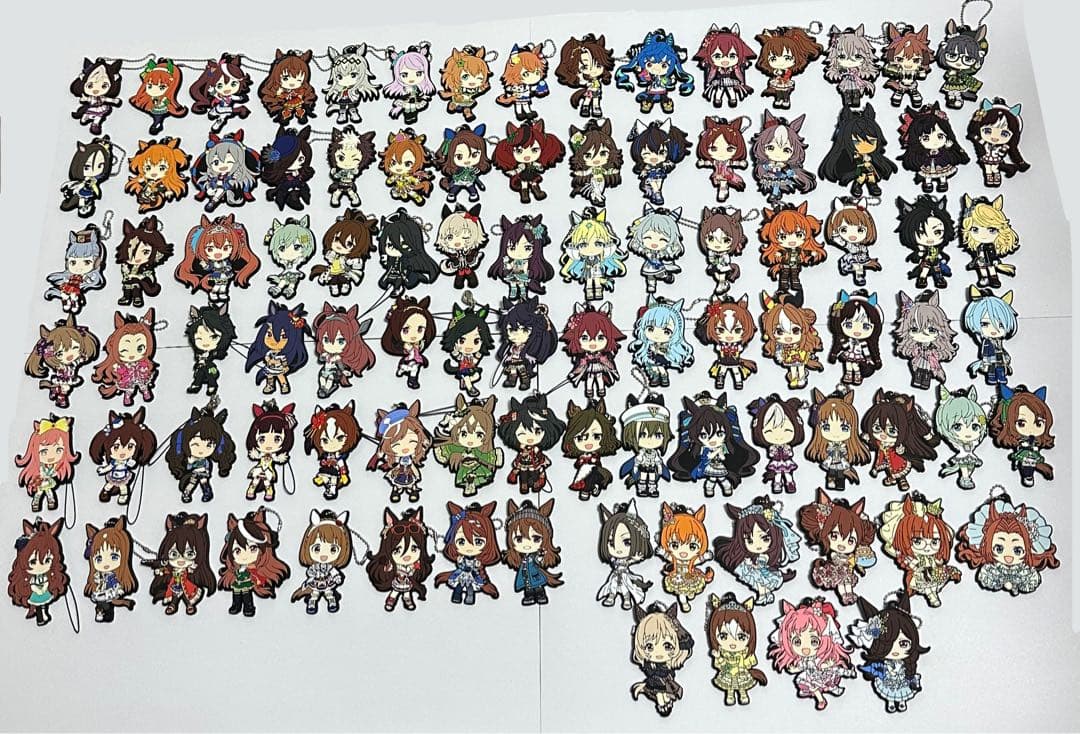 ウマ娘　一番くじ　ラバーマスコット　全種セット ウマ娘 一番くじ ラバーマスコット/ラバーストラップ 16体セット