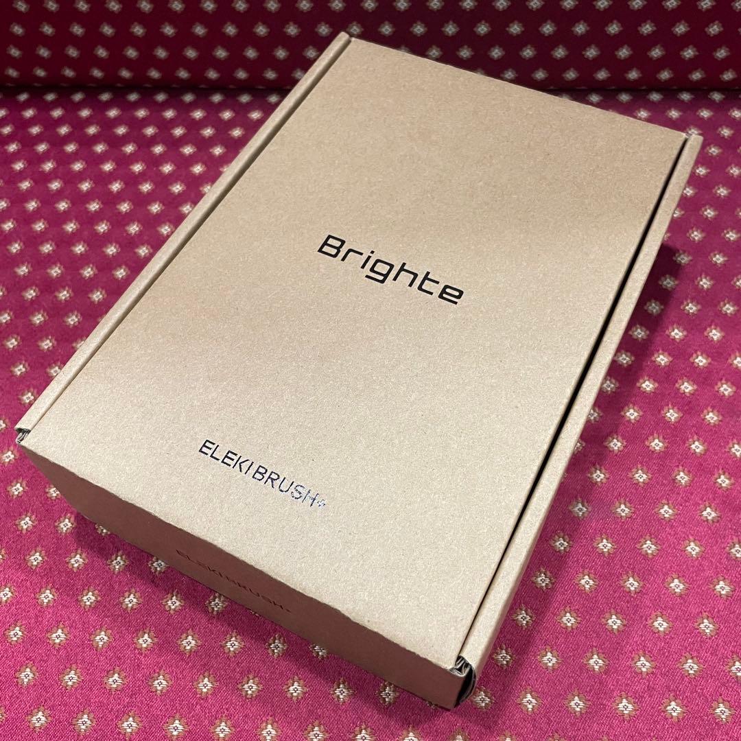 【新品】 Brighte ELEKI BRUSH+ 美顔器 オマケつき ピンク