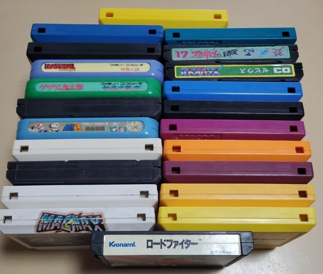ファミリーコンピュータ ソフト 22点セット ファミコン - メルカリ