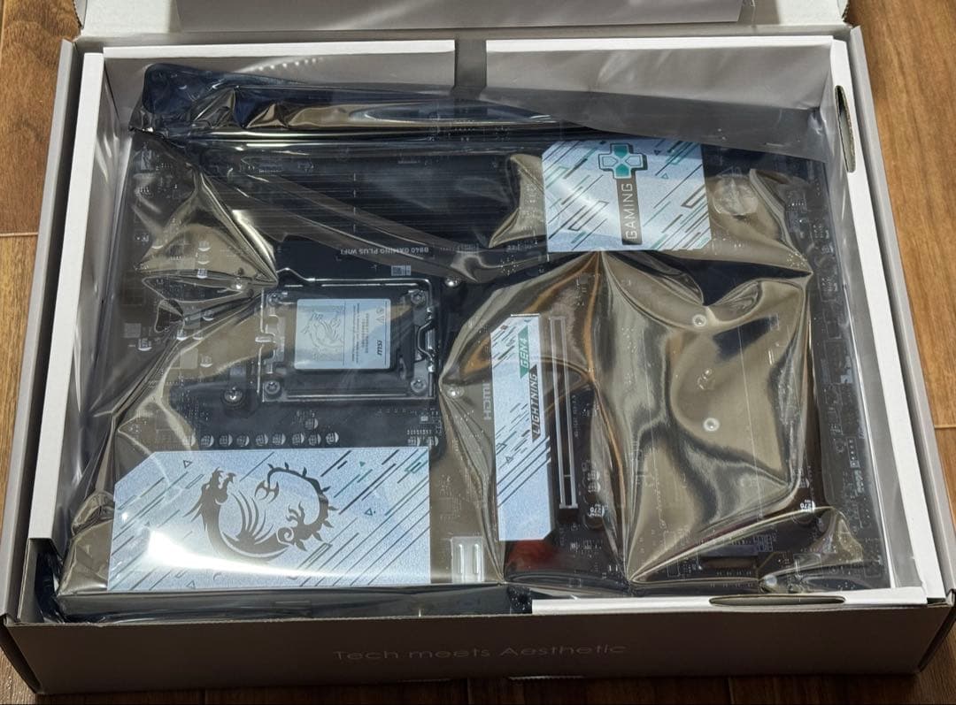 新品　MSI B840 GAMING PLUS WIFI マザーボード