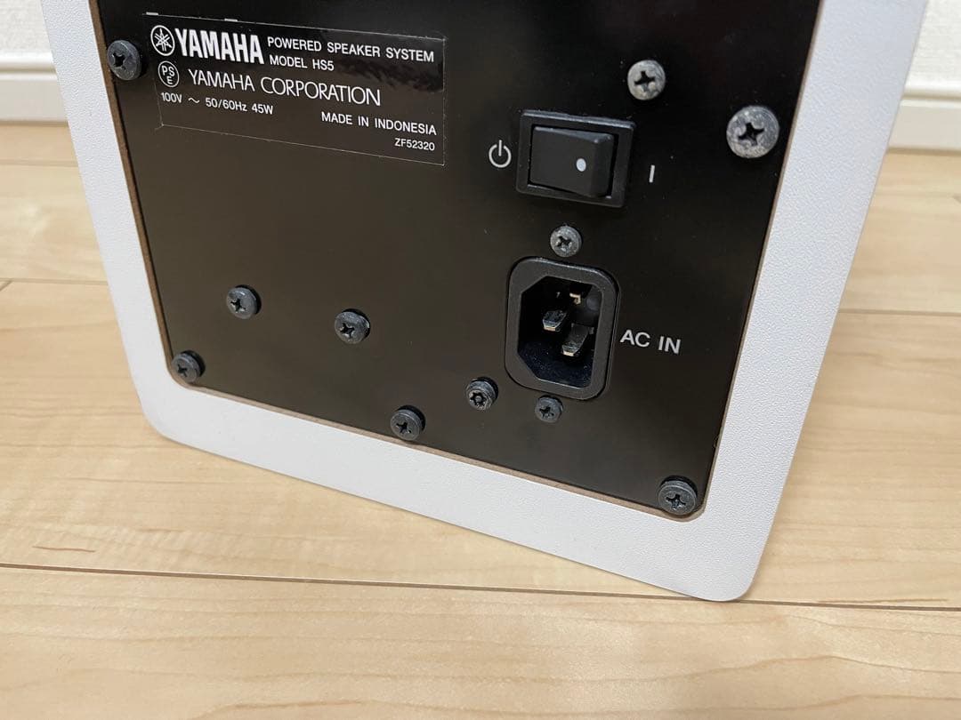 YAMAHA HS5 ホワイト スタジオモニター ペア