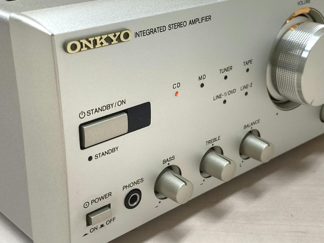 ★整備済み★ONKYO　A-907X　SPリレー交換済み　上級機　取説　美品⑦