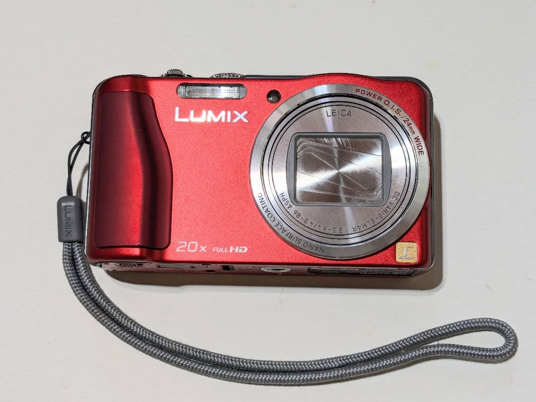 Panasonic　LUMIX　DMC-TZ30 レッド　デジカメ