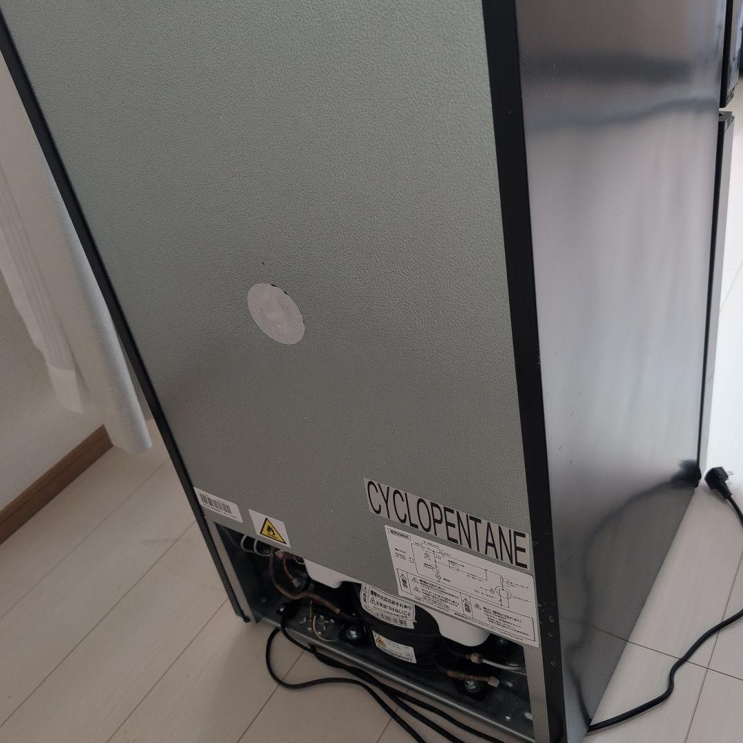 IRIS OHYAMA ブラック冷蔵庫 IRGD-9A-B