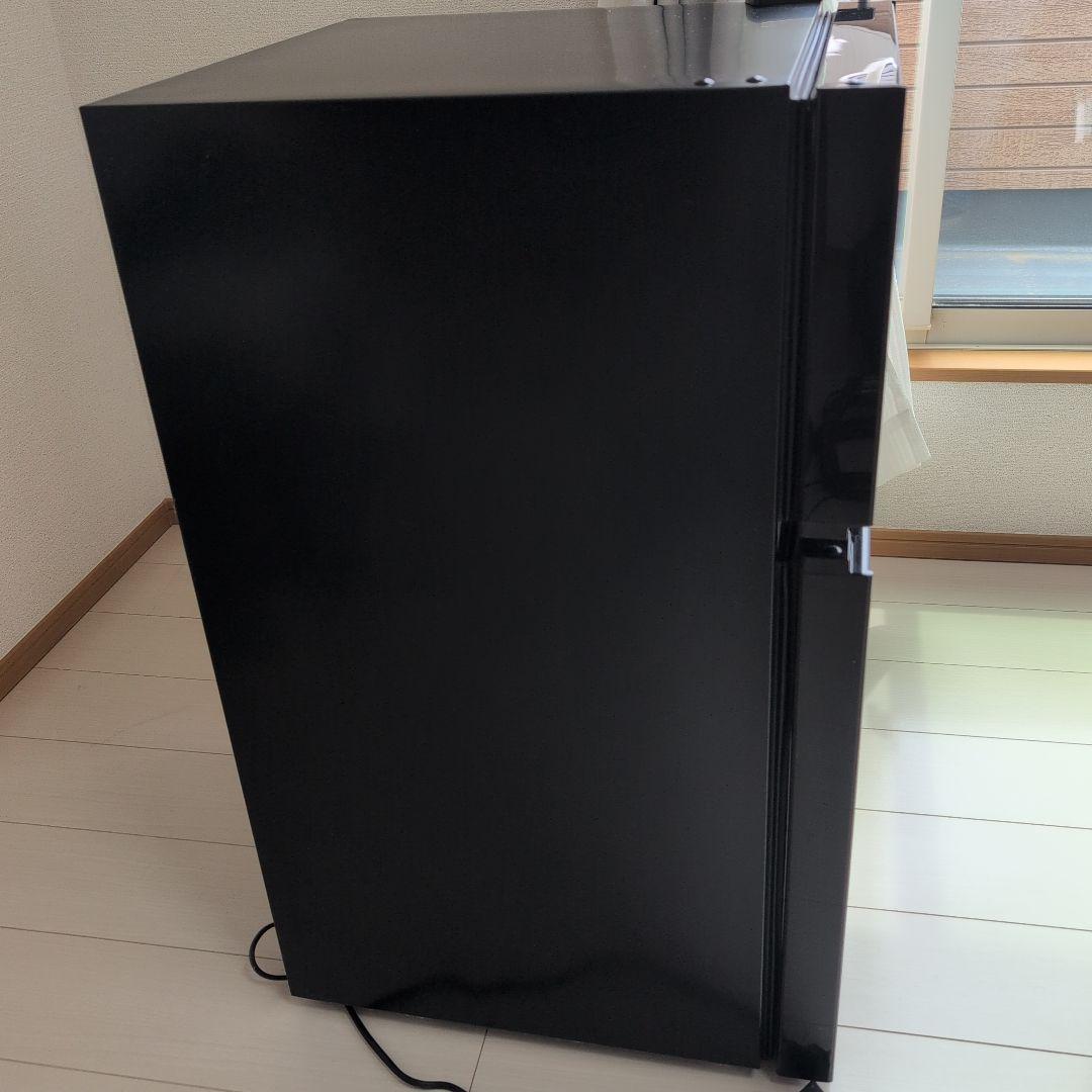 IRIS OHYAMA ブラック冷蔵庫 IRGD-9A-B