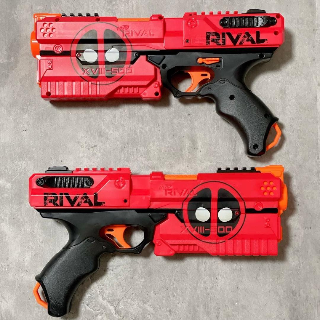 希少 ナーフ ライバル デッドプール クロノス XVIII-500 コラボ - メルカリ