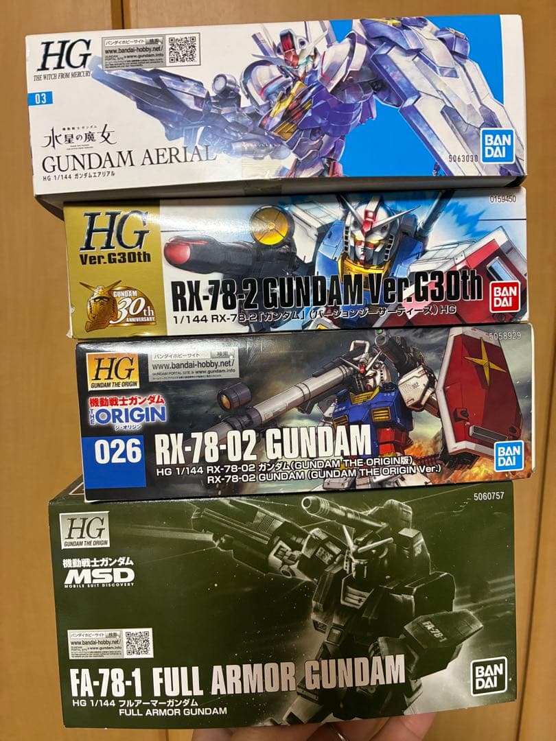 ブ*ー様 HGガンプラ4点セット 20110314230028_10138098_0_27_2.jpg