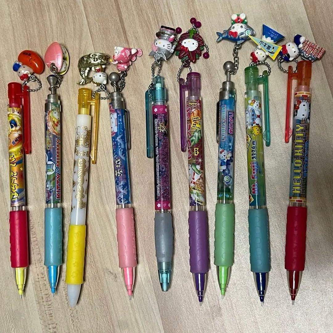 ご当地キティ シャープペン ボールペン サンリオ 根付け キティちゃん