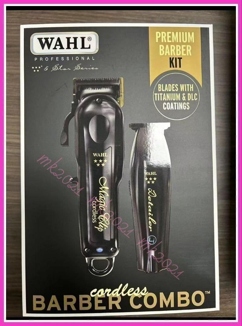 WAHL MagicClip&Detailerバリカンブラック@40@p86 WAHL】 5 Star コードレス・ブラック・マジッククリップ | 理美容器具