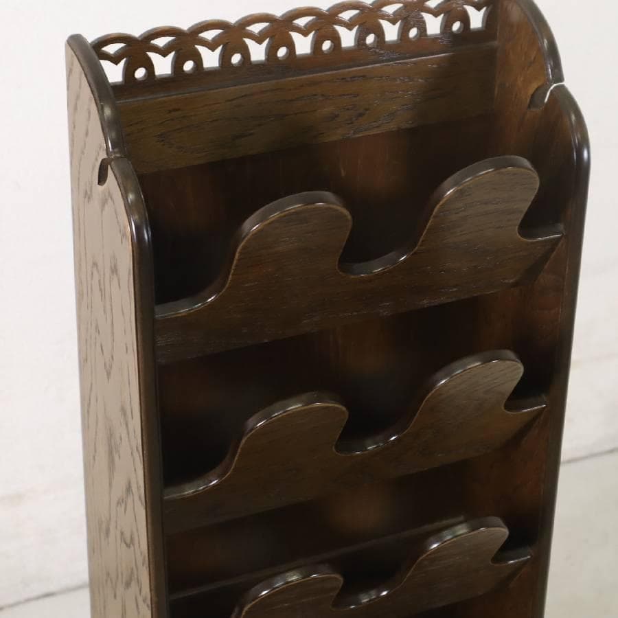 パリの雑貨屋 スリッパラック(B) F-98 6足収納 レース模様 日本製