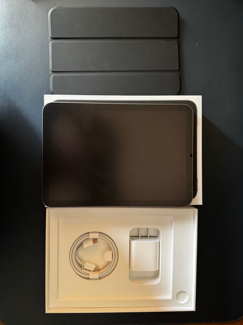 最終値下げ　iPad mini 第7世代　アンチグレアフィルム　ケース付き