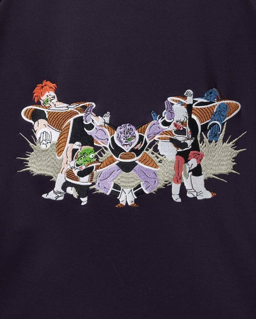グラニフ ギニュー特戦隊 ドラゴンボール セットアップ ジャージ 刺繍