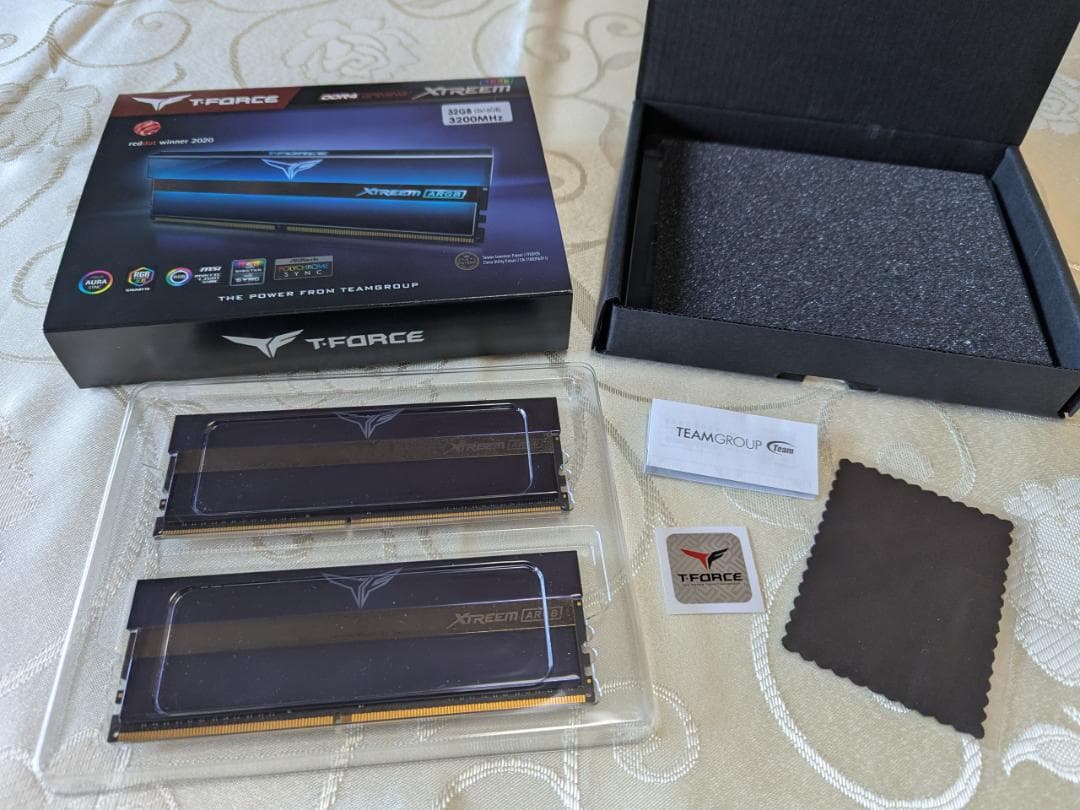 ふ*ゆ様 Team ARGB DDR4 3200MHz 16GBx2(32GBk