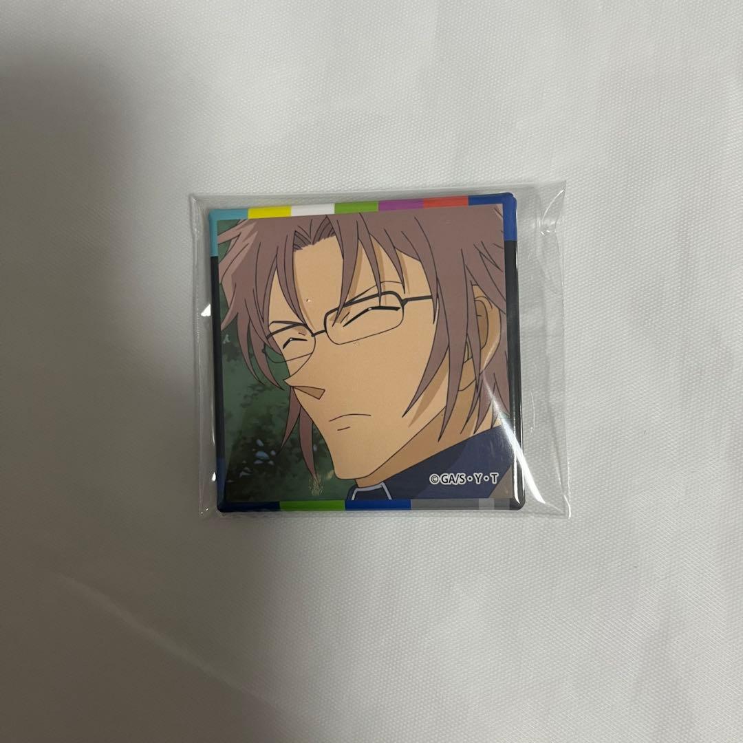 名探偵コナン コナン コナン展 スクエア缶バッジ 沖矢昴 - メルカリ